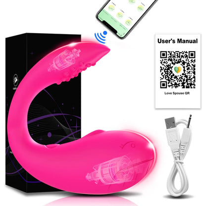 Wireless Bluetooth APP Vibrator Egg for Women Clit Clitoris Stimulator Wearable G Spot Vibrating Female Love Egg Adult Sex Toys
