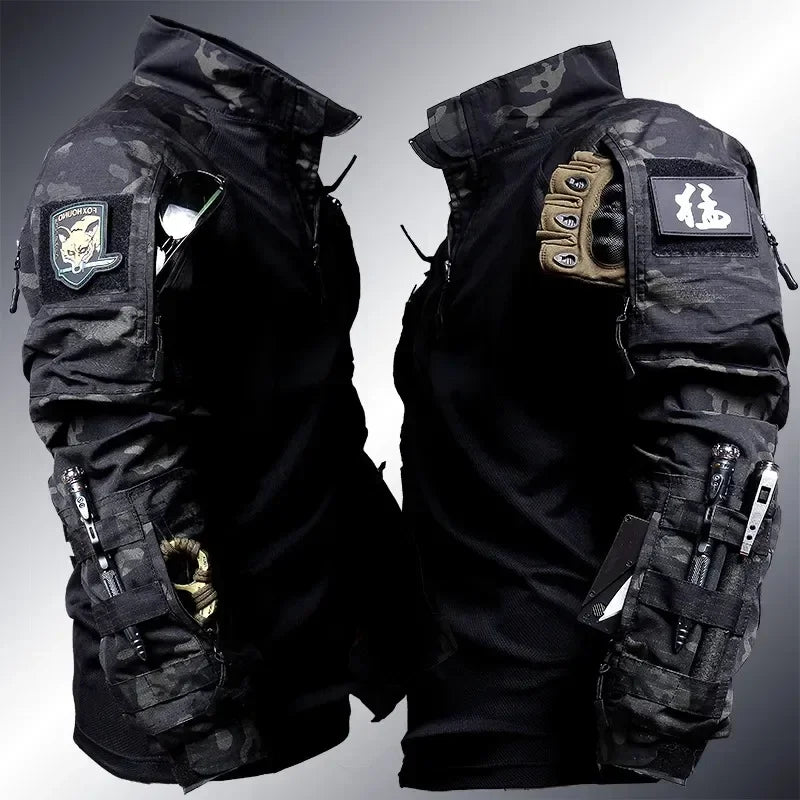 Tactical Frog Suit Men Airsoft Clothes Hunting Paintball Military Sets Assault Shirts Special Forces Outdoor Uniform Pants