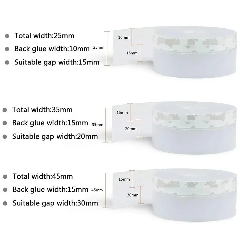 Self Adhesive Window Door Seal Strip Silicone Windproof Silicone Windshield Weather Tape Strip Door Bottom Home Sealing Strip
