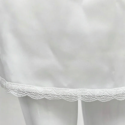 Women Sexy High Waist Satin Mini Skirt White Red Chic Streetwear Summer Elastic Waist Slim Skirt Hot Girls Casual Simple