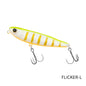 TSURINOYA FLICKER 70F Surface Fishing Lure Z Dog Floating Pencil 70mm 8.4g Chatter Artificial Hard Baits Trout Bass Pike Plug