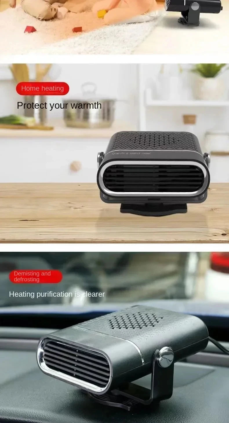 4 in 1 Car Heater Fan 12V/24V 150W Car Heater Electric Cooling Heating Auto Windshield Defroster Defogging Demister Webasto
