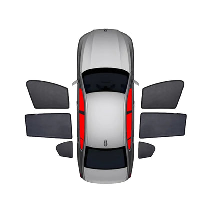 For Leapmotor C10 2024~2026 2025 Car Magnetic Mesh Privacy Sunshade Side Window Sun Shade Mosquito Net Protection Accessories