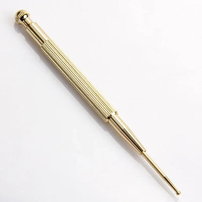 Facial Reflexology Massage Tool Retractable Acupuncture Pen Double Headed Spring Ear Care Tool Point Probe Pen Massager for Face