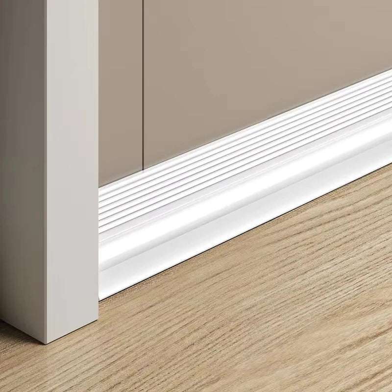 2M TPE Door Draft Stopper Self Adhesive Under Door Draft Blocker Insulator Flexible Door Sweep Weather Stripping Noise Stopper