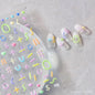 Line Flower Powder Blusher Love Heart High Quality Jelly Series Adhesive Nail Sticker Nail Art Decoration Decals Design T-2830