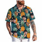 Custom Face Hawaiian Shirt Unisex Funny Personalized 3D Printed Button Shirts 2025 Beach Short Sleeves Lapel Shirts DIY Blouses