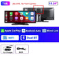 Srnubi 10.26 inch 4K ADAS Car DVR with 360° Rotation Dash Cam Wireless Carplay Android Auto Mirror Link BT WIFI AUX FM Dashboard