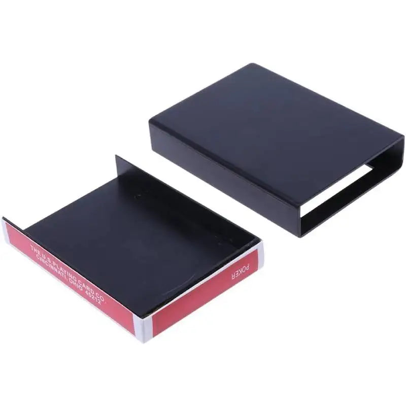 Vanishing Card Case Deck Vanishing Poker Card Magic Disappearing Cards Magic Toy Close Up Magic Trick Box Gift For Kids Adult