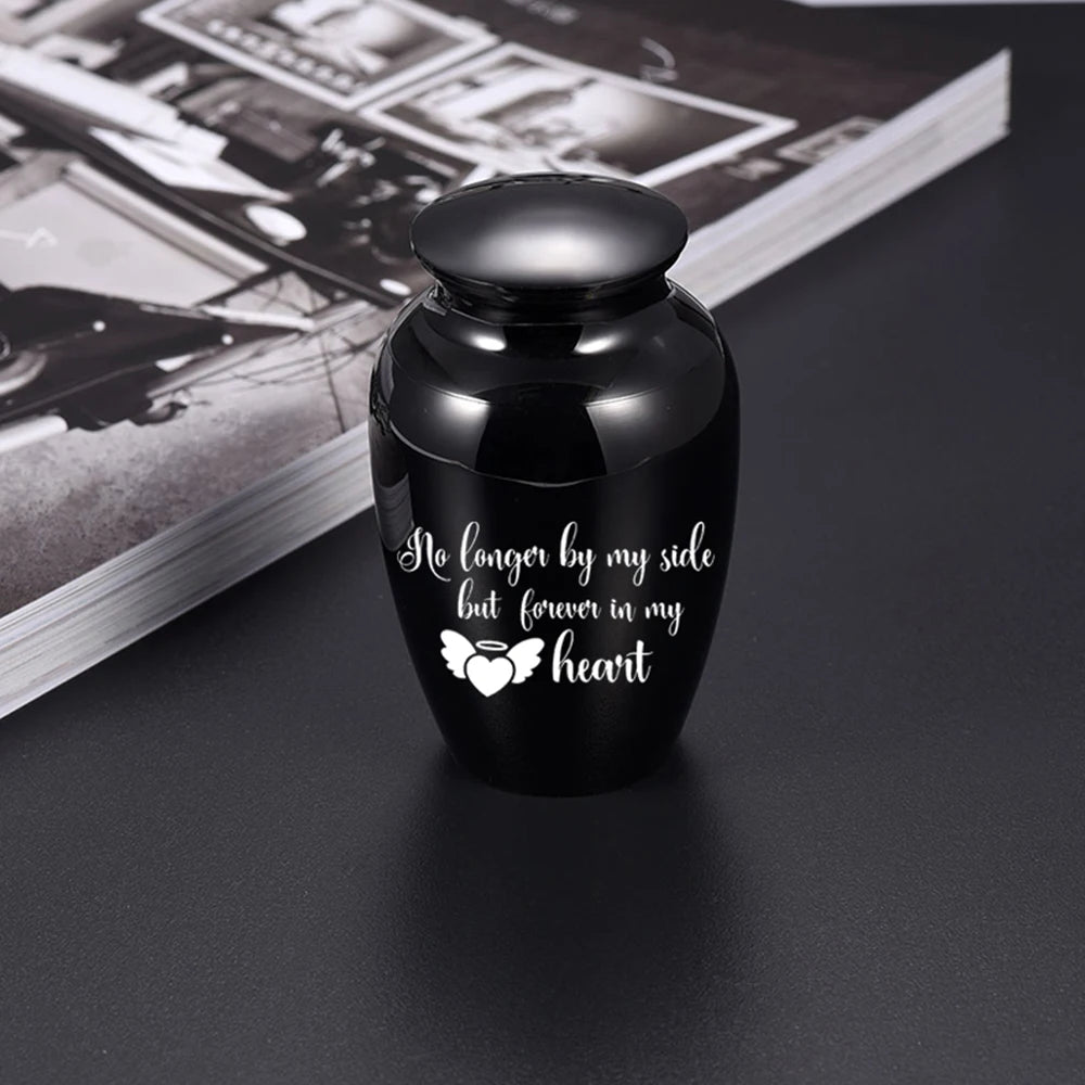 Small Urns for Human Ashes Keepsake - Share Urn with Family & Friends Mini Cremation Urns with Angel Wings,Memorial Gifts