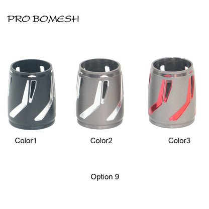 Pro Bomesh Aluminum Locking Nutt Fishing Reel Seat Decorative Trim Part DIY Fishing Rod Component Accessory