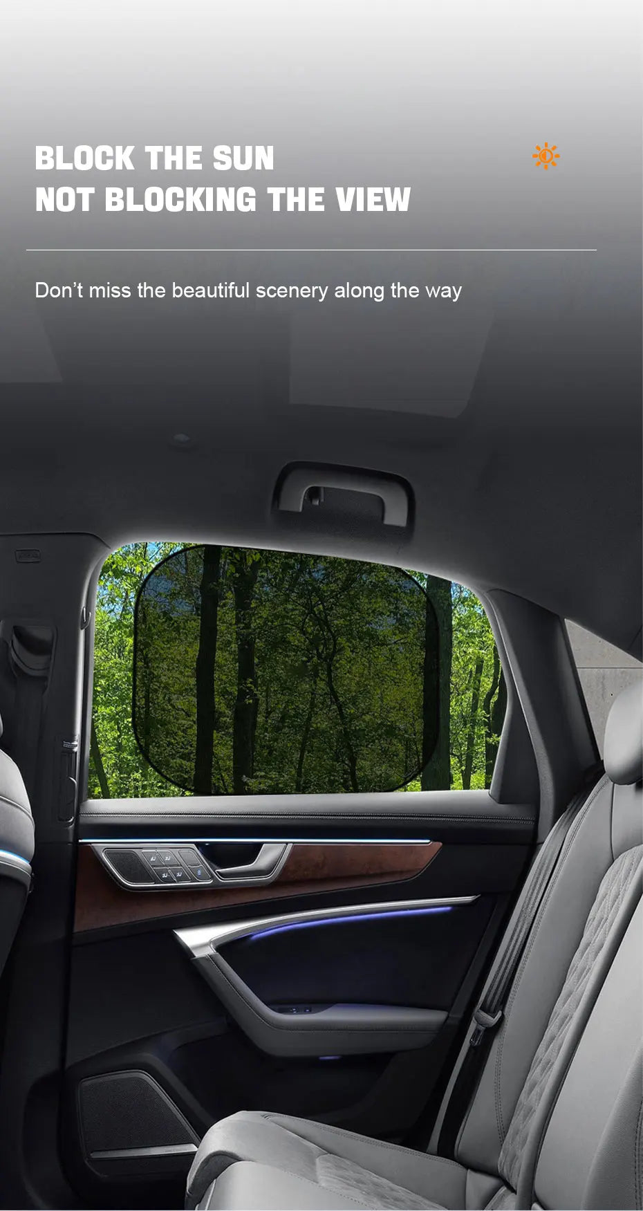 BLALION Car Sunshade Covers Cover Universal Windscreen Folding Visor Reflector Windshield Auto Sun Shade Protector Accessories