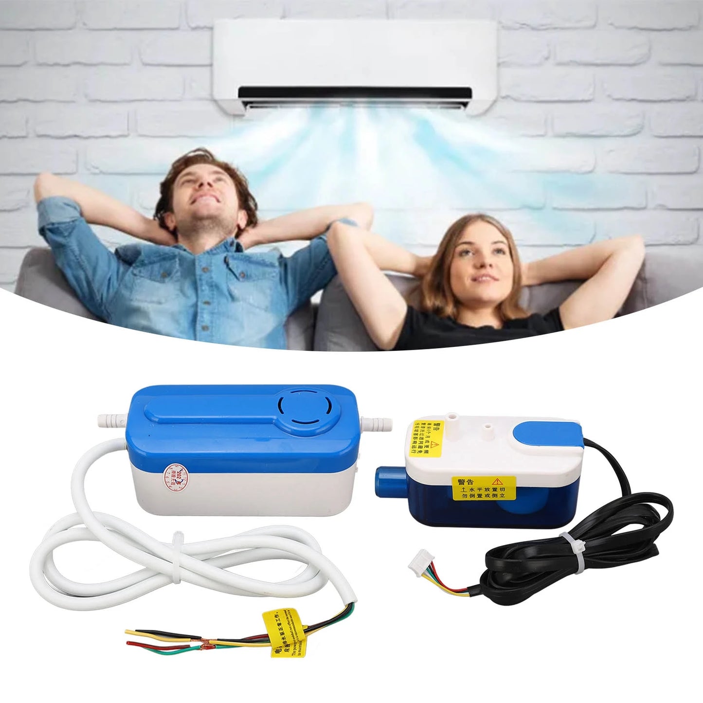 Portable Air Conditioner Condensate Pump Automatic Mini Split AC110‑240V HVAC Condensate Pump Ultra Silent Pump