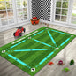 Durable non-slip football training mat Foldable carpet dribbling football training mat children's football indoor equipment