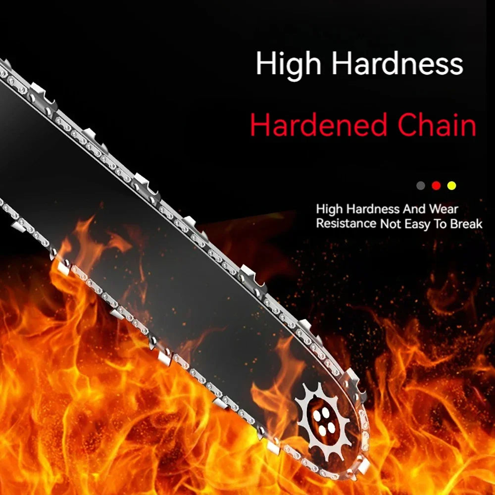 Chain for Mini Chainsaw 8 Inch 1/4"P Electric Saw 45 knots 22 knives Saw Blade Wireless Mini Saw Bar Chain Guid Logging Chainsaw