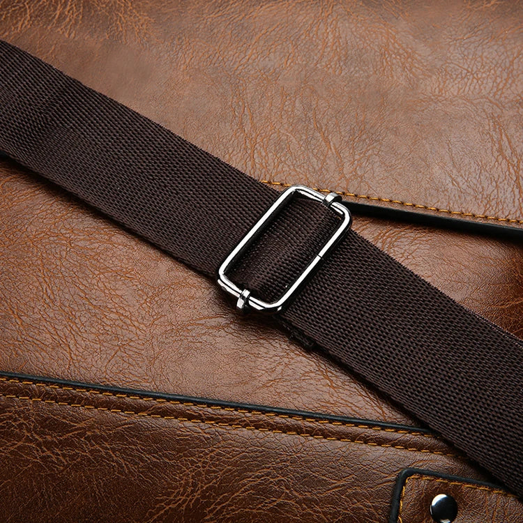 Shoulder Bag, Men's Crossbody Bag, Business Bag, Large Capacity, For Business Trips and Work