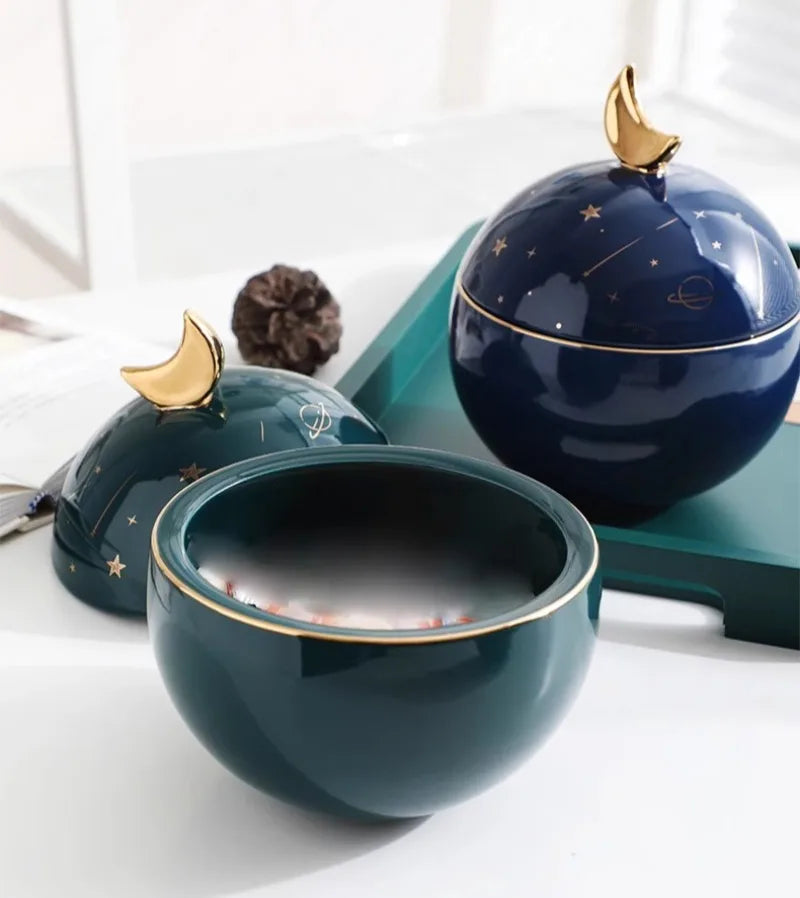 Planet Design Ceramics Pet Ashes Urns Memorial Death Cat Dog Urns Ashes Cremation Cremation Funeral Urn Anforas Pet Products