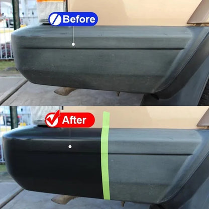 Car Plastic Restorer Black Trim Renewal Long Lasting Wax Coating Interior Dashboard Panel Restore Deep Shine Protectant 300ML
