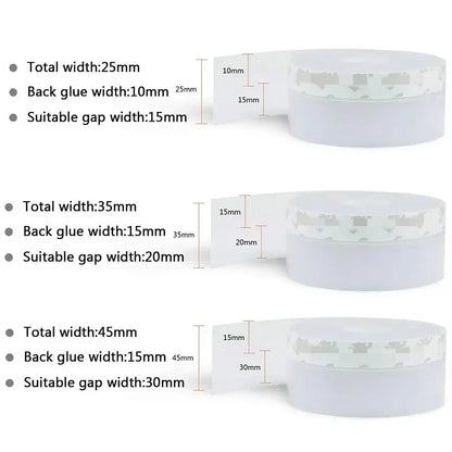 Self Adhesive Window Door Seal Strip Silicone Windproof Silicone Windshield Weather Tape Strip Door Bottom Home Sealing Strip