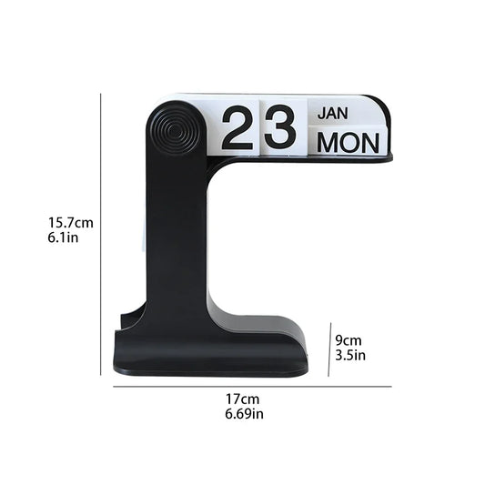 Creative Desktop Calendar Ins Design Eternal Flipping Calendar Simple Modern Calendar Living Room Decoration Office Stationery