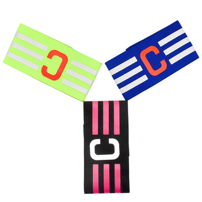 Adjustable Football Captain's Armband for Adults and Youth - Comfortable and Durable Soccer Band for Team Captains