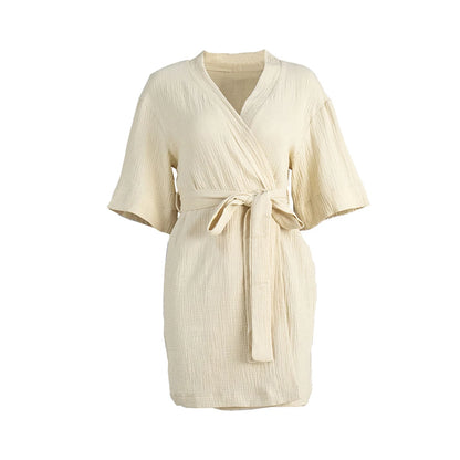 Double Gauze Cotton Muslin Fabric by the Meter for DIY Craft & Sewing Material Like Dress Towel Cheesecloth Table Runner Fabrics
