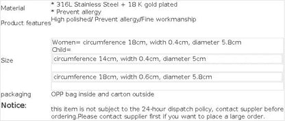 Hot Fashion Stainless Steel Jewelry Oval Bangle for Woman Child Charm Bracelet Party Love Wedding Brand Gift Wholesale