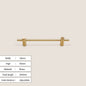 Brass long handle Nordic pure copper modern pulls simple gold light luxury pulls cabinet adjustable long handle cabinet handle