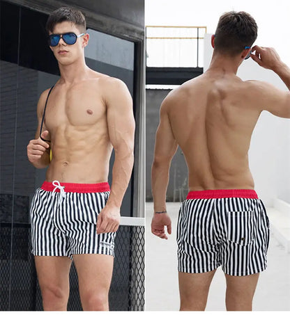 Beach Swimming Shorts For Men Board Short Pants Man Swimwear Swim Trunks Bermuda Surf SwimsuitDesmiit Gym Sport Wear Zwembroek
