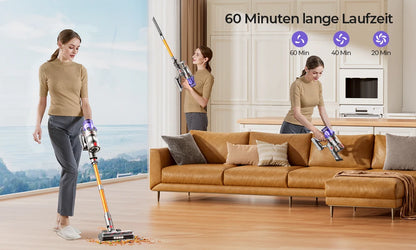 Laresar V7 500W 50000Pa Discharge Battery vacuum cleaner Handheld Smart Home Appliance Removable Battery Dust mug