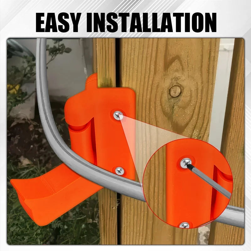 Garden Hose Corner Guide Protect Your Garden Hose and Plants with Ease Garden Hose Holder Hanger Shelf Bracket