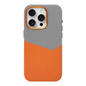 Card Holder MagSafe Leather Case For iPhone 17 Pro Max 16 15 14 Plus 13 12 Pocket Wireless Charging Alloy Lens Hit Color Cover