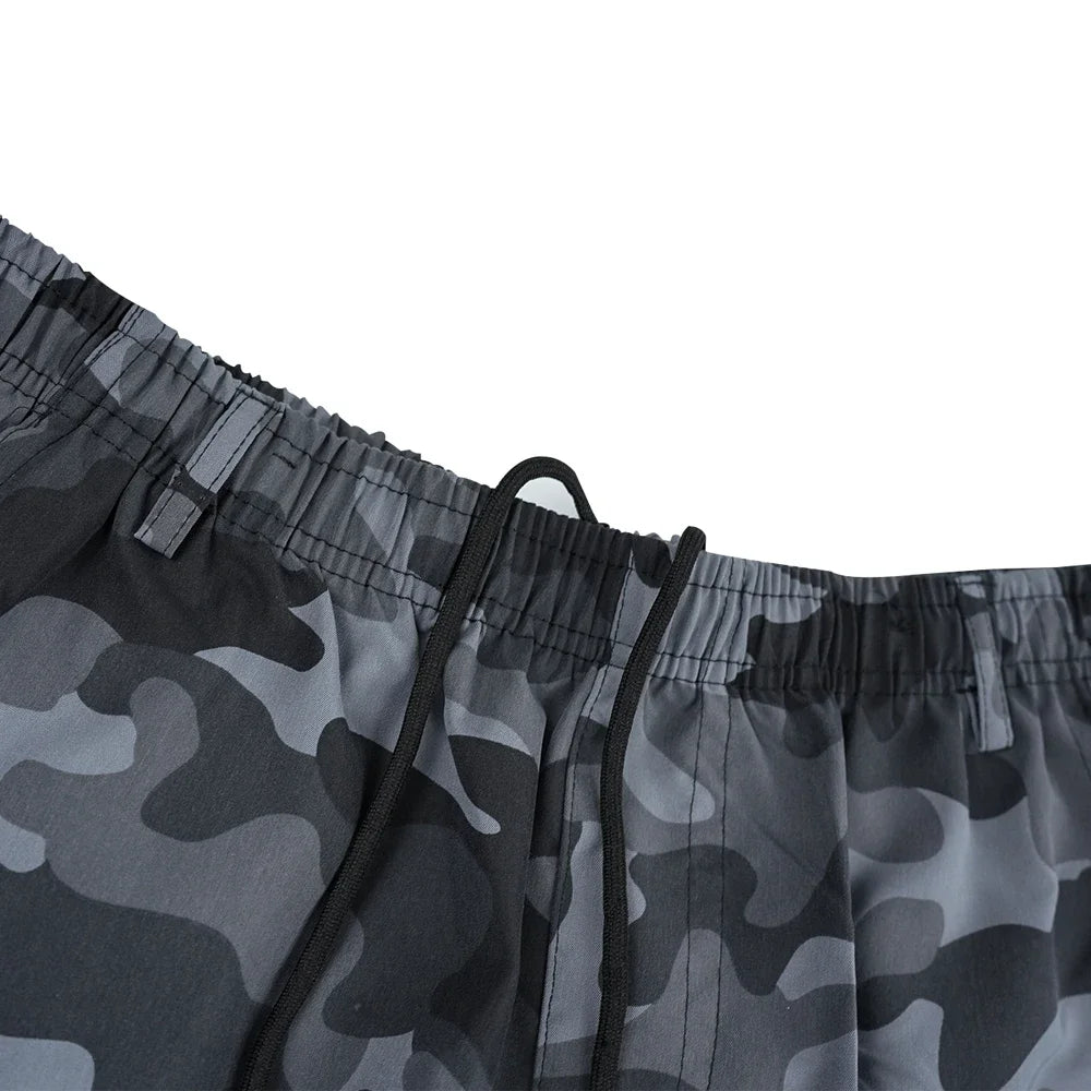 Men's Summer Tactical Cargo Shorts Military - Inspired Fashionable Pockets Camouflage for Jogging, Hiking & Work