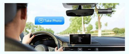 DDPAI M2 2K Dash Cam 330° Rotatable Car DVR with Smart Voice Control Night Vision Support 24H Parking Monitor