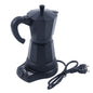 300 ml Electric Coffee Machine Aluminium Espresso Maker Mocha Espresso Pot with Separate Base