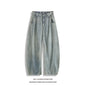 Man Pants Mens Jeans Summer New High Street Fashion Casual Thin Ice Silk Curved Blade Trousers For Men
