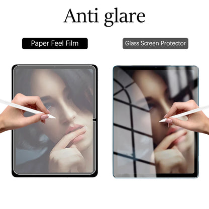 2Pcs Paper touch Screen Protector for iPad 11th A16 Film No Glass