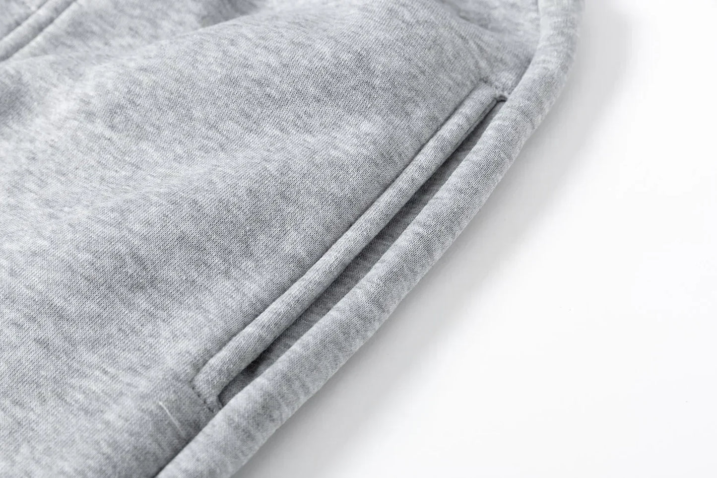 Men's Boston print hooded sweatshirt and sweatpants soft and comfortable thin velvet warm sweatpants set autumn and winter