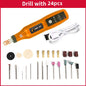 DIY Mini Rotary Tool USB Engraving Tool Dremel Tool Mini Grinder Machine Mini Wireless Drill Rechargeable Polishing Machine