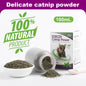 Silvervine Powder, More Attractive than Catnip for Cats, 100% Silver Vine Gall Fruit Powder, Silvervine Cat Toy for Indoor Cats
