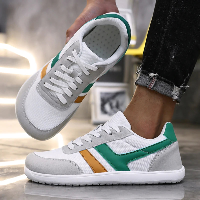 Wide Shoes Anti Slip Lightweight Breathable Running Shoes Minimalist Barefoot Cross Training Shoe Anti Slip Toe Walking Shoes