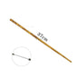 Anime Cosplay Metal Core Magic Wand Decoration Toy Accessories For Kids Bacchetta Di Plastic Magic Stick