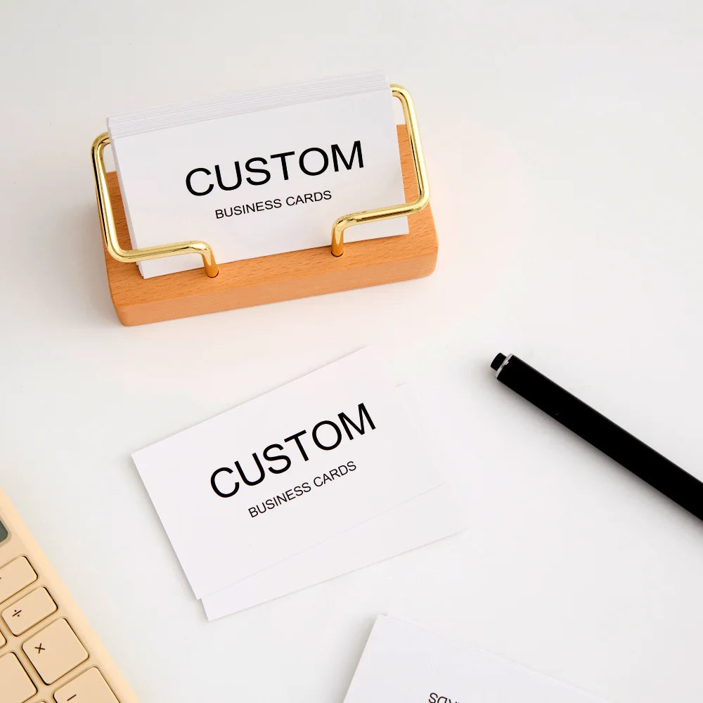 200pcs, Custom Business Cards/Cards, Desktop Business Cards, Thank You Cards, Matte Film