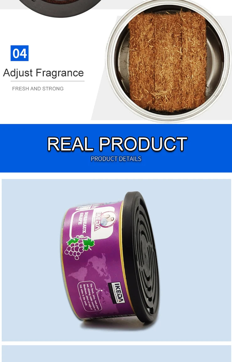 Car Air Freshener Bubble Gum Scent Organic Cans Odor Eliminator Essential Long-Lasting,Strong Fragrance For Home Closet