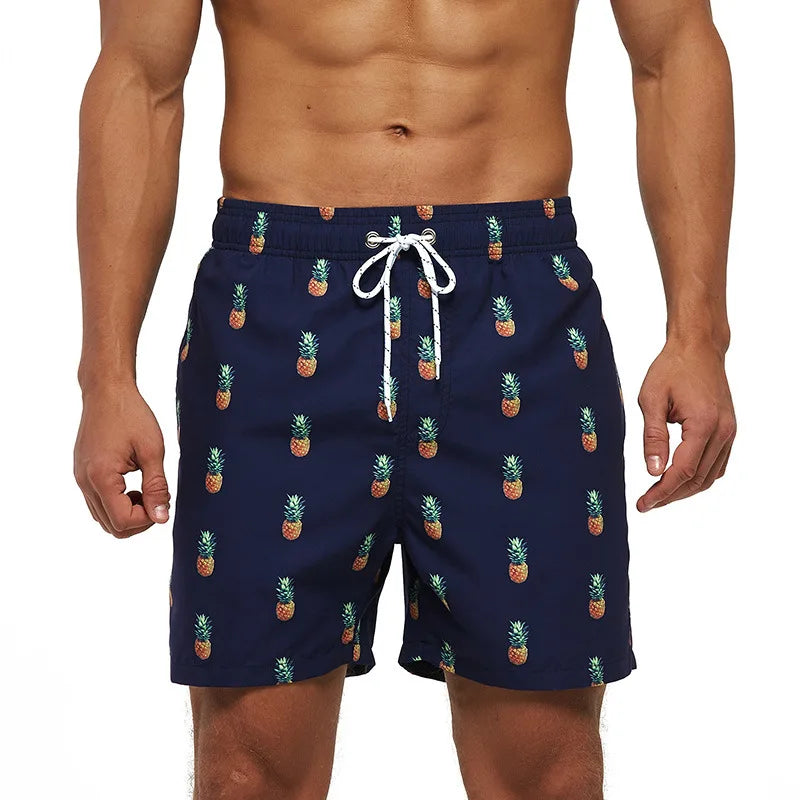 3D Print Flamingo Sports Quick-dry Breathable Men Women Pants Outdoor Casual Vacation Beach Hawaiian Sea Surfing Shorts Summer