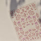 Autumn Winter Leopard Print Bow Nail Art Stickers 3D Thin Tough Nail Sticker Cute Bow Self Adhesive Nails Decorations Decals DIY