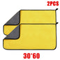 1/2/6pcs Microfiber Cleaning Towel Car Cleaning Cloths Professional Detailing Car Drying Microfiber Towel Wash Towel Accessories