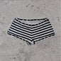 Emo Girls Summer Mini Cute Striped Women's Skirt Streetwear Hip-Hop All-match Fashion Vintage Y2K Hot Girls Slim Women's  Skirt