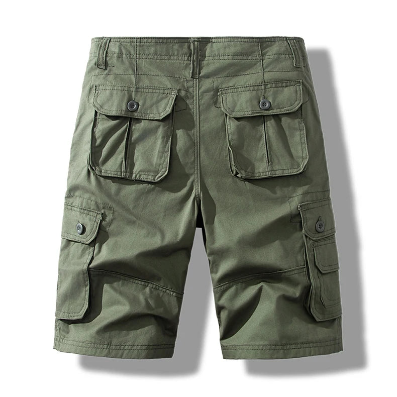 Men's Sports Shorts Cargo Shorts Pants Big Size Bermuda Half Pants Cotton Loose  Straight Running Gym Shorts Pants