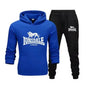Animal Leopard 2025 Spring Autumn high-quality casual men s sportswear set printed men s hoodie two-piece set sweatshirt